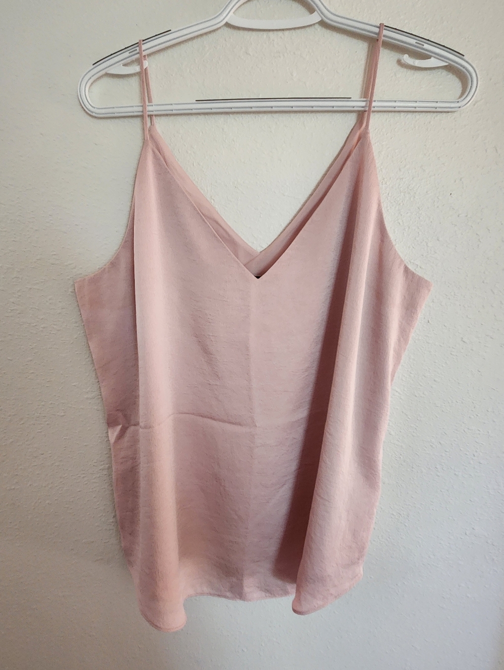 Express Blush Pink V-Neck Downtown Cami Top